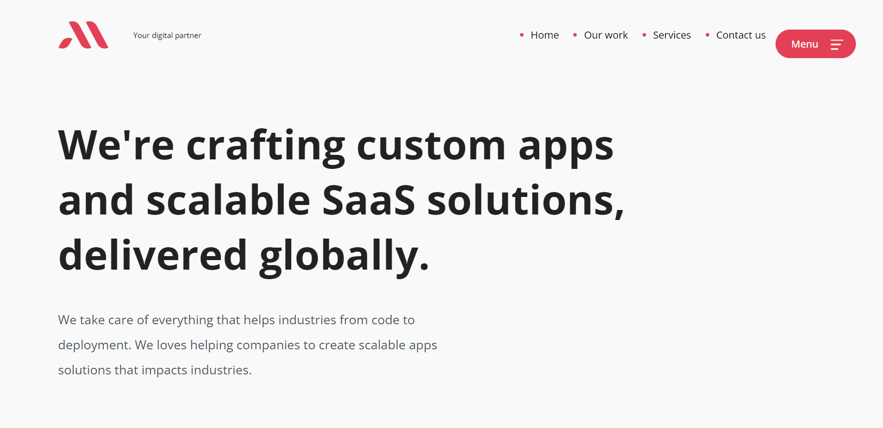 Top SaaS app development company